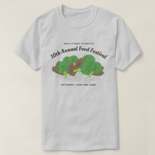 Beef and Broccoli Chinese Restaurant Food Festival T-Shirt
