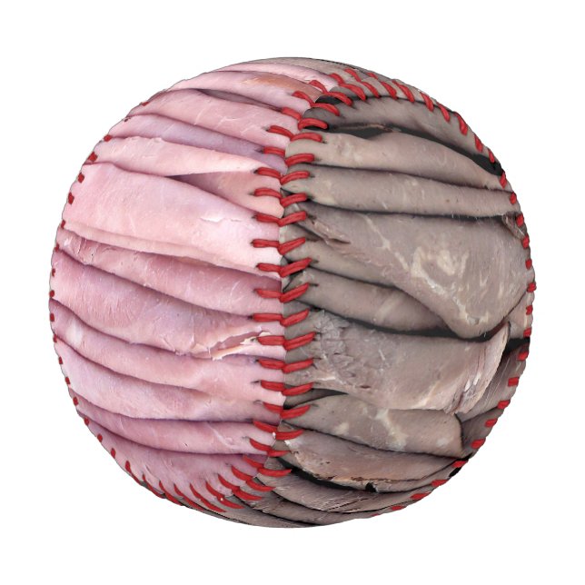 Beef and Ham Baseball (Angled)