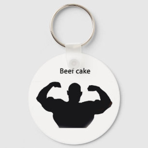 Beef cake key ring