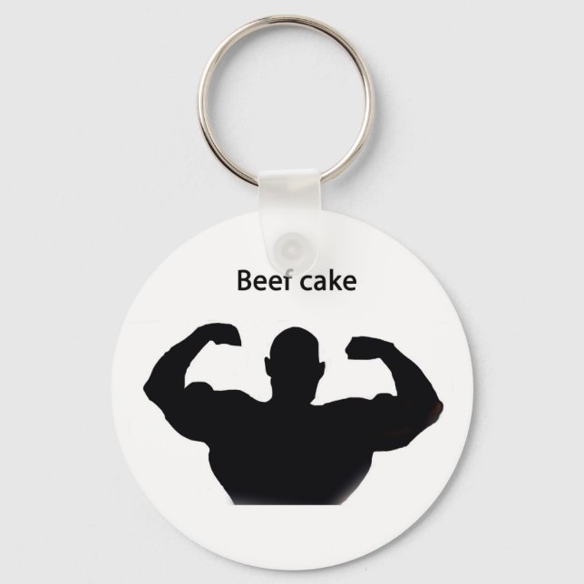 Beef cake key ring (Front)