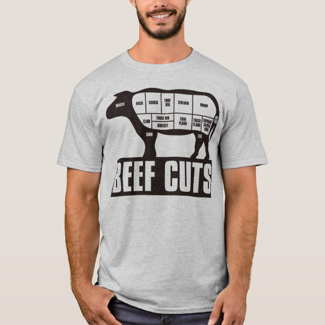 Beef_Cuts T-Shirt (Front)