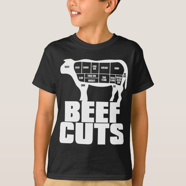 Beef_Cuts T-Shirt (Front)