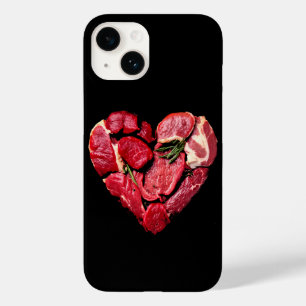 Beef Heart Meat Lovers Raw BBQ Case-Mate iPhone 14 Case