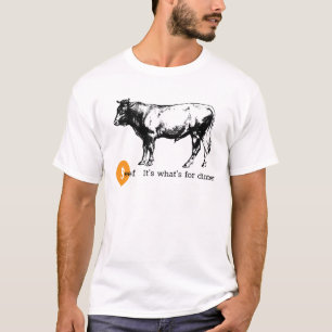 Beef It's what's for dinner custom Men's Bitcoin T T-Shirt