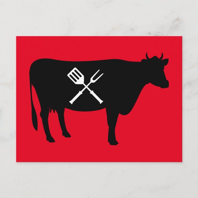 Beef King of Meats Postcard (Front)