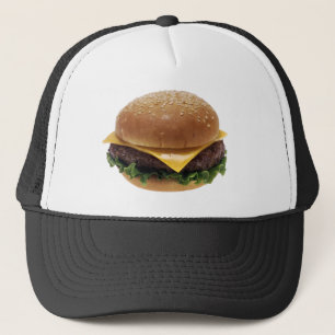 Beef Patti Sandwich Lunch Food Cheeseburger Trucker Hat