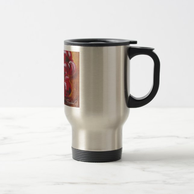 Beef tomatoes travel mug (Right)
