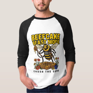 Beefcake Beast Mode Crush The Comb T-Shirt