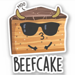 Beefcake Funny Cake Pun