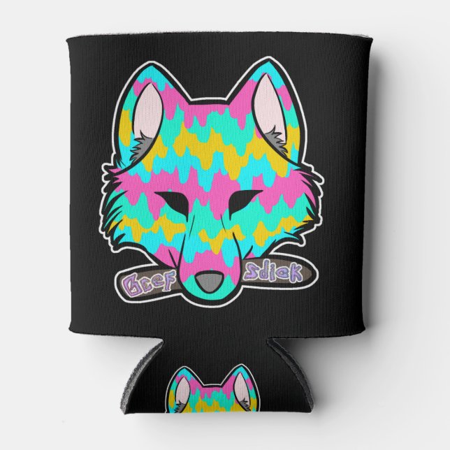 Beefsdick Official Can Cooler (Front)