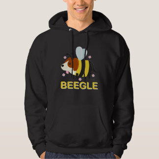 Beegle Beagle Bee Dog Pun Cute Hoodie