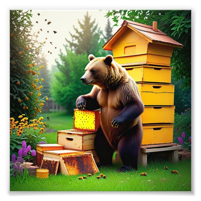 Beehive Bear Photo (Front)