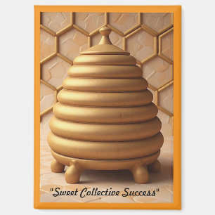 "Beehive Golden Dreams" Magnet