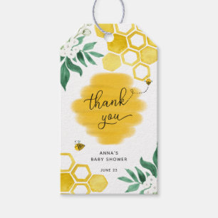 Beehive Honey Bee Thank You favour tag