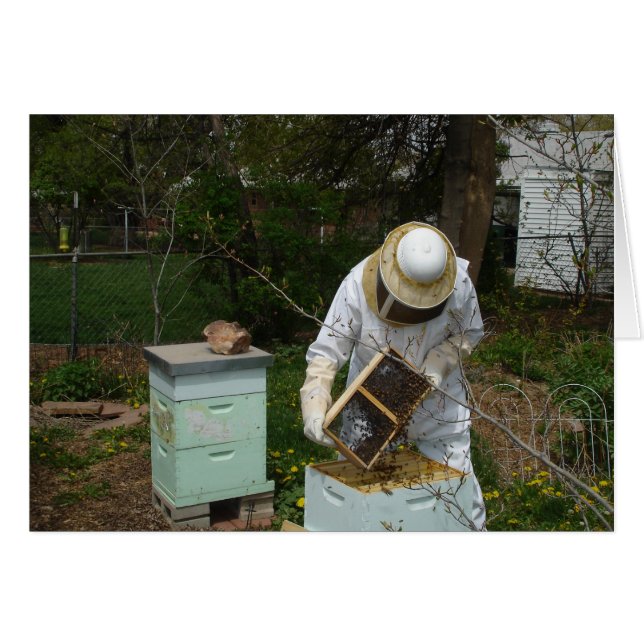 Beekeeper Adds Honeybees (Front Horizontal)