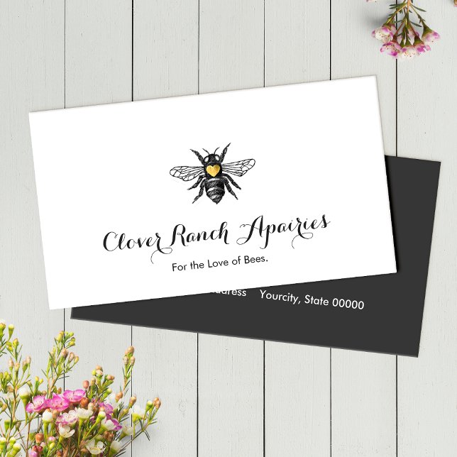  Beekeeper  Apairy Honey Bee  Business Card (Creator Uploaded)