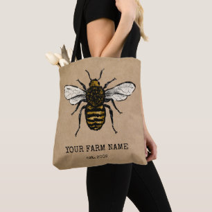 Beekeeper Apiarist Bee Farm Honeybees Honeycomb T Tote Bag