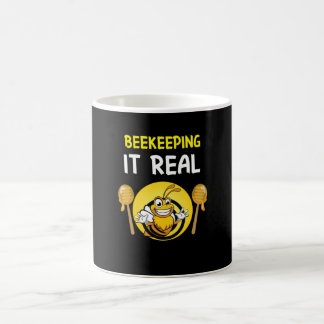 Beekeeper Art BeeKeeping It Real Coffee Mug