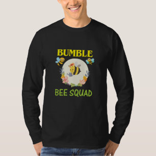 Beekeeper Art Bumble Bee Squad T-Shirt