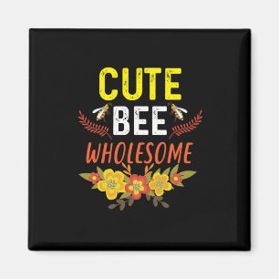 Beekeeper Art Cute Bee Wholesome Magnet