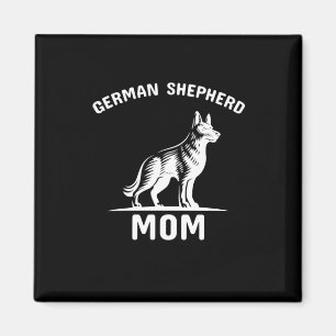 Beekeeper Art German Shepherd Mummy Magnet