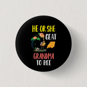 Beekeeper Art Great Grandma To Bee 2 3 Cm Round Badge