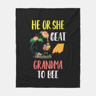 Beekeeper Art Great Grandma To Bee 2 Fleece Blanket