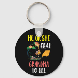 Beekeeper Art Great Grandma To Bee 2 Key Ring
