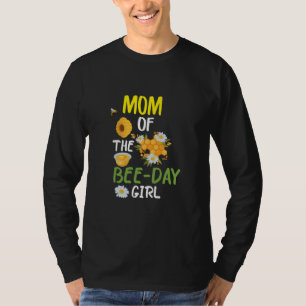 Beekeeper Art Mum Of The Bee-day Girl 2 T-Shirt