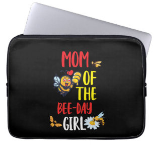 Beekeeper Art Mum Of The Bee-day Girl Laptop Sleeve