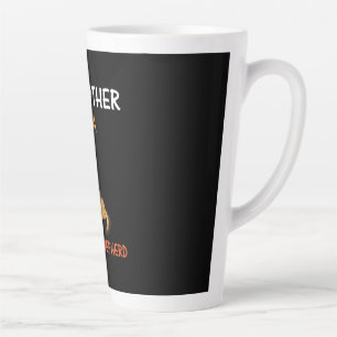 Beekeeper Art My Brother Is A German Shepherd Latte Mug