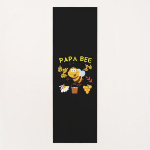 Beekeeper Art Papa Bee Yoga Mat