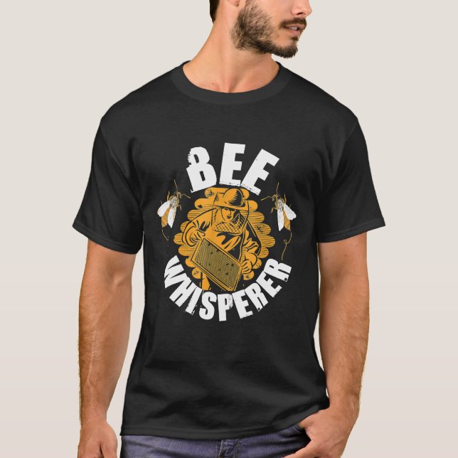   Beekeeper Bee Whisperer T-Shirt (Front)