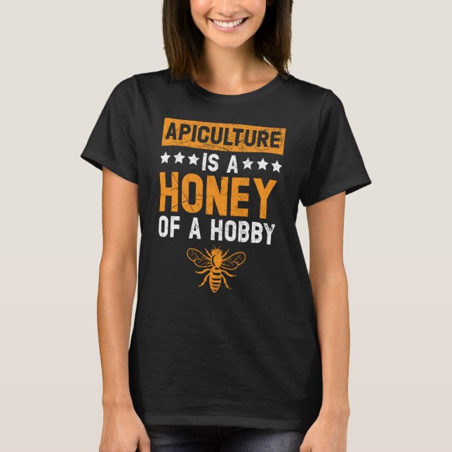 Beekeeper Beekeeping Apiarist Honeybee Bee T-Shirt (Front)