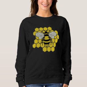 Beekeeper Beekeeping Bumblebee Vintage Retro Bees Sweatshirt