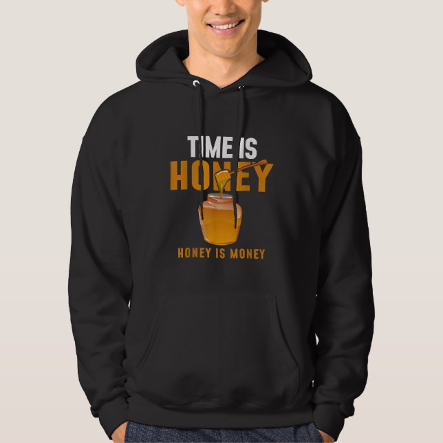 Beekeeper Beekeeping For Beekeepers Bee Hoodie (Front)