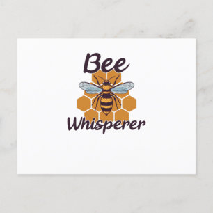 Beekeeper Beekeeping Honey Beehive Postcard