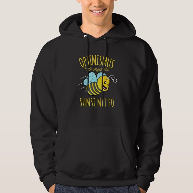 Beekeeper Bees Honey Sumsi With Bo Optimism Fun Hoodie (Front)