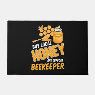 Beekeeper Buy Local Honey And Support Beekeeper Doormat