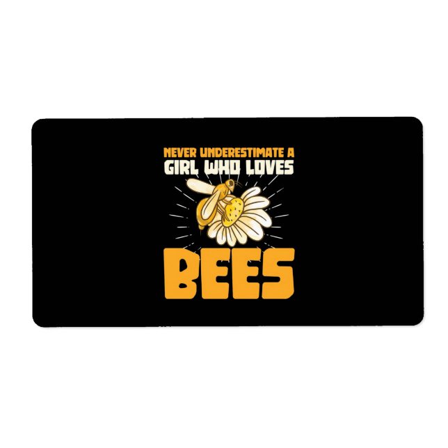 Beekeeper Gift | A Girl Who Loves Bees (Front)