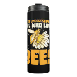 Beekeeper Gift A Girl Who Loves Bees Thermal Tumbler