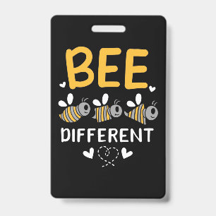 Beekeeper Gift Bee Different ID Badge