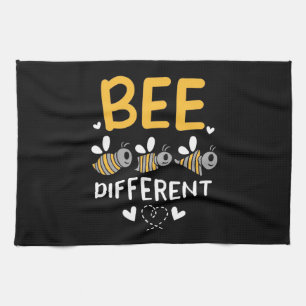 Beekeeper Gift   Bee Different Tea Towel