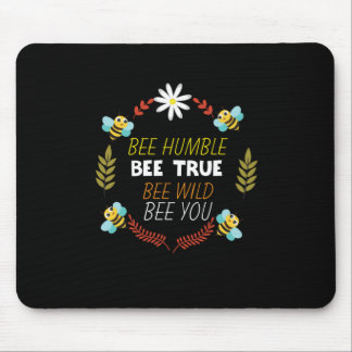 Beekeeper Gift | Bee Humble Bee True Mouse Pad