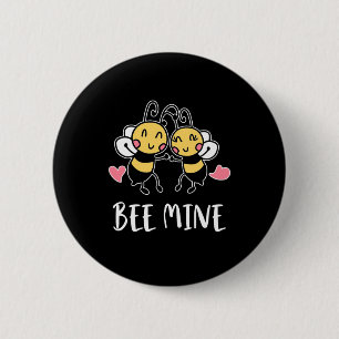 Beekeeper Gift   Bee Mine 6 Cm Round Badge