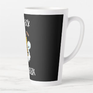 Beekeeper Gift Bee Yoga Sit Back And Relax Latte Mug
