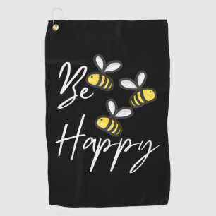 Beekeeper Gift   Beekeeper Be Happy Golf Towel