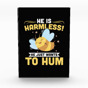 Beekeeper Gift   Beekeeper Just Wants To Hum Photo Block