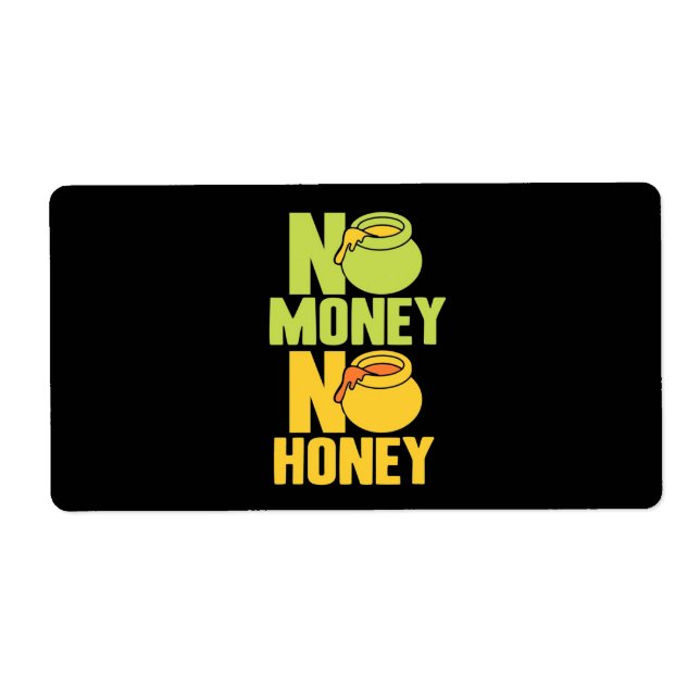 Beekeeper Gift | Beekeeper No Money No Honey (Front)