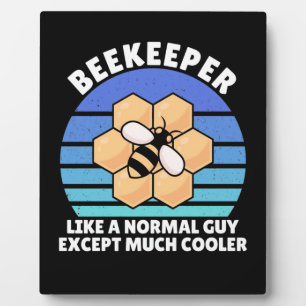 Beekeeper Gift Beekeeper Retro Vintage Plaque